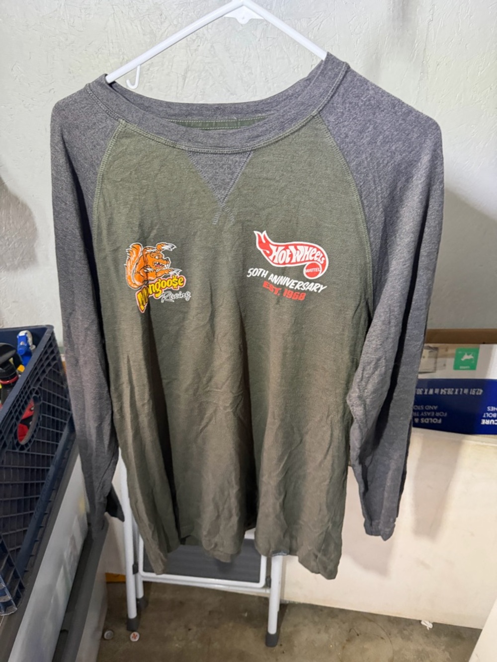 *Rare* 50th Anniversary Hotwheels x Eddie Bauer Longsleeve Tee
